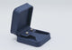 Navy Blue Leatherette Jewelry Earring T Stand Boxes