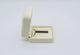 Cream Leatherette Jewelry Pendant Packaging Boxes