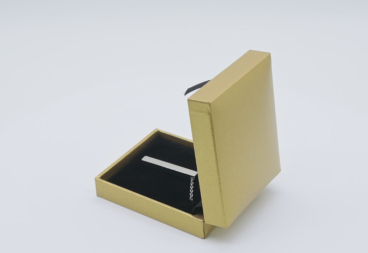 Metallic Gold Jewelry Pendant Gift Boxes