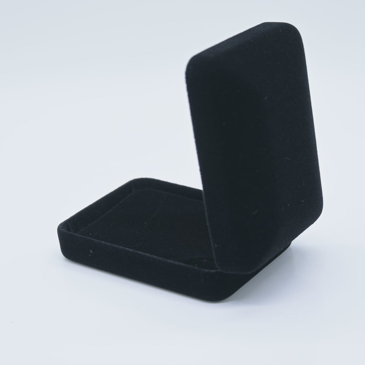 Large Black Velvet Jewelry Stud Earring & Pendant Gift Packaging Boxes