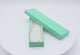 Teal Paper Cotton Filled Jewelry Gift Packaging Boxes #82