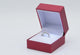 Red LED Ring Box With Velvet Ring Insert