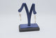 Black & Blue Leatherette Earring Tree Display Stand - 4-1/8" Tall