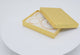 Textured Gold Cotton Filled Jewelry Gift Boxes #53