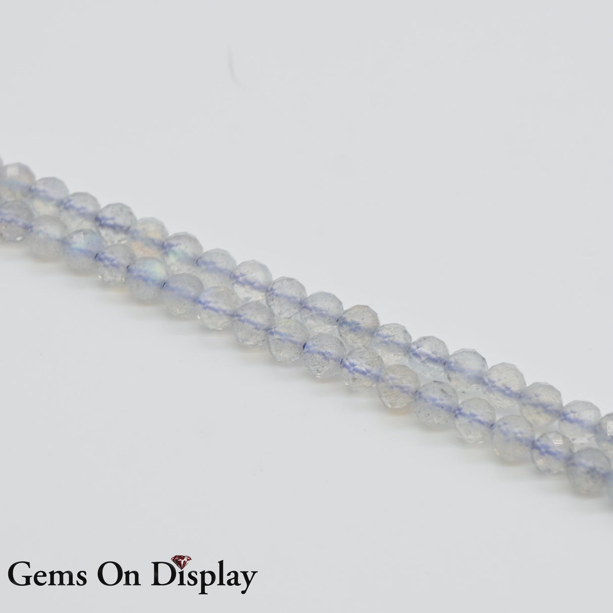 Labradorite Faceted  Round Beads AAA- 3mm - Natural Madagascar Gemstone Strand