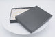 Swirl Black Cotton Filled Large Jewelry Gift Boxes #75