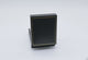 Black Leatherette Earring / Pendant Box with Gold Trim - Pack 24