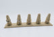 Brown Burlap 5 Finger Ring Display, 8" Wide