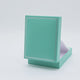 Teal Leatherette Jewelry Earring / Pendant Gift Boxes