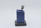 Black & Blue Leatherette Ring Clip Display Stand - 2-1/8" Tall
