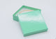 Teal Paper Cotton Filled Jewelry Gift Packaging Boxes #33