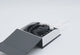 Black & White Magnetic Ribbon Paper Bangle & Watch Gift Boxes