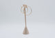 Champagne Pink Leatherette Jewelry Earring T Stand, 6-3/4" Tall