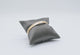 4" x 4" Steel Grey Bracelet & Watch Display Pillow