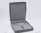Premium Graphite Grey Leatherette Necklace Box