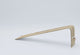 Brown Burlap Bracelel Watch Display Ramp - 8.25" Long