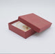 Premium Brick Red Cotton Filled Jewelry Gift Boxes #33