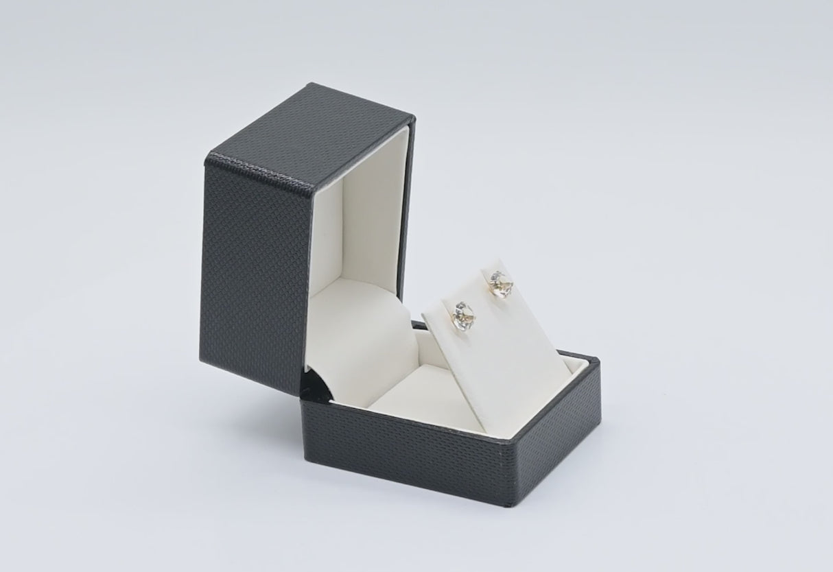 Premium Black Textured Jewelry Earring Gift Boxes