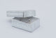 Silver Foil Cotton Filled Jewelry Gift Boxes #10