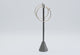 Steel Grey Leatherette Jewelry Earring T Stand, 6-3/4" Tall