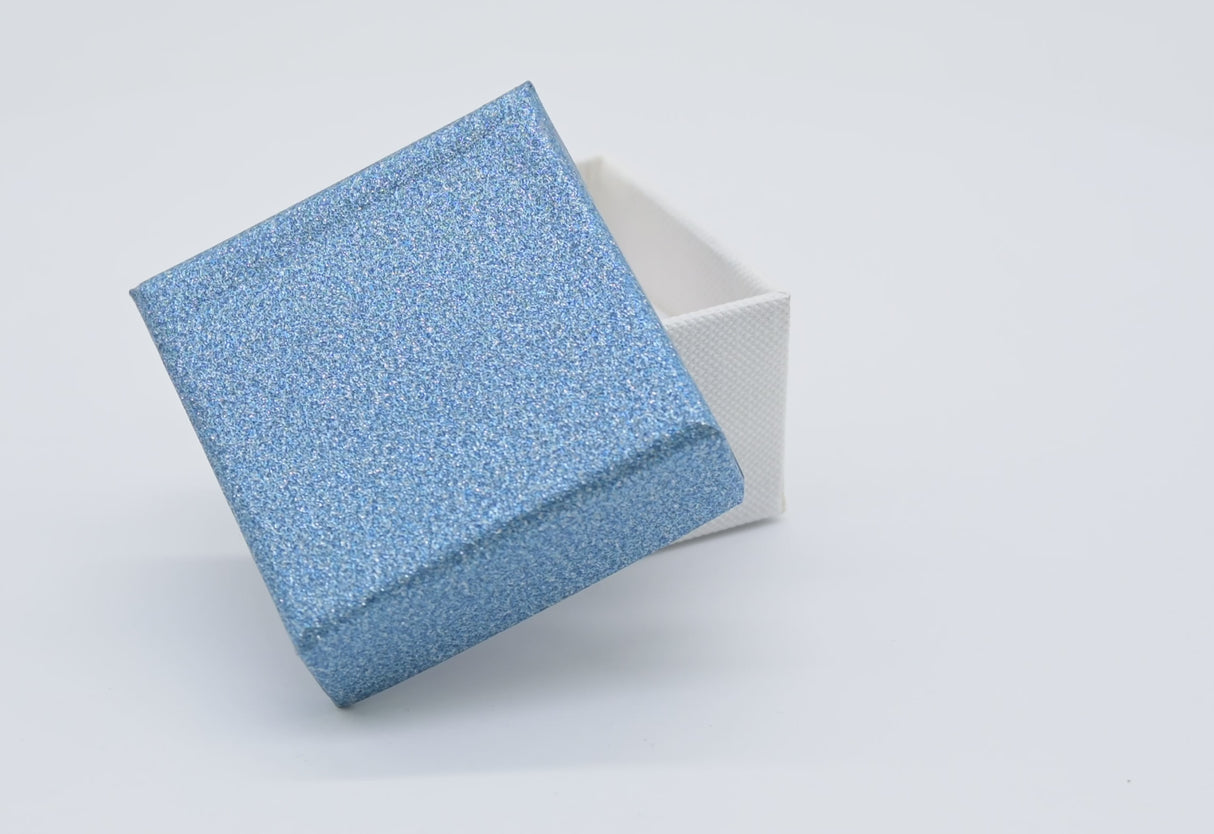 Sparkle Dazzle Jewelry Ring Box Assortment – 5 Colors