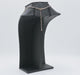 Black Leatherette Necklace Display Bust - Square Neck, 10.5" H