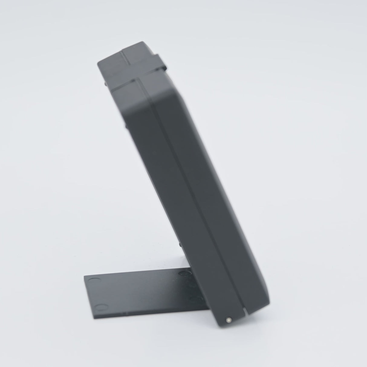 Black Glass Top Gem Display Box - Reversible Foam Insert