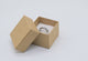 Brown Kraft Paper Jewelry Ring Gift Boxes, Foam Insert