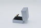 Metallic Silver Leatherette Jewelry Earring Boxes