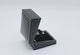 Black Leatherette T-Insert Earring Box with Gold Trim - Pack of 24
