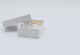 Glossy White Cotton Filled Jewelry Gift Boxes #11