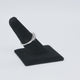 Black Velvet Jewelry Ring Display, 2-3/8" Tall