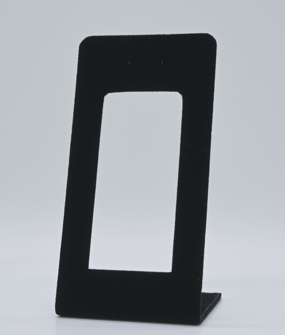 Black Velvet Earring Display Stand - 4" Tall