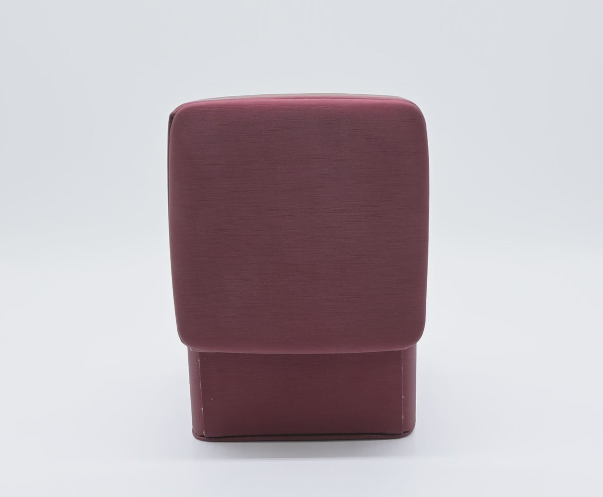 Premium Red Leatherette Watch & Bracelet Pillow Box