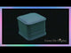 Navy Blue Leatherette Single Ring Jewelry Packaging Box
