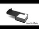 Black and Grey Magnetic Lid Cuff-link and Pin Gift Boxes