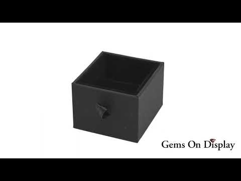 Metallic Grey Slider Ring Box