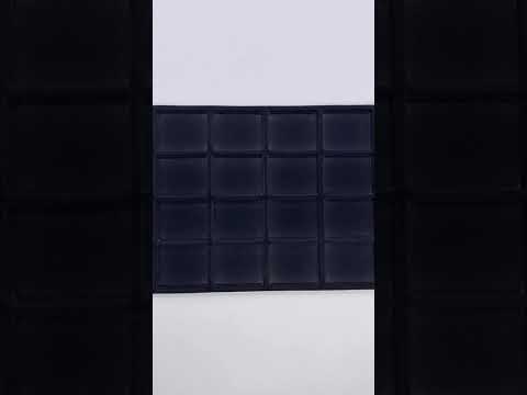 24-Compartment Black Flocked Jewelry Tray Liner - Full Size