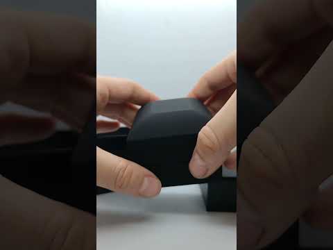 Black LED Earring Box - Soft Touch Finish, Velvet Lined