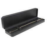 Black Leatherette Bracelet Gift Box – Pack of 12