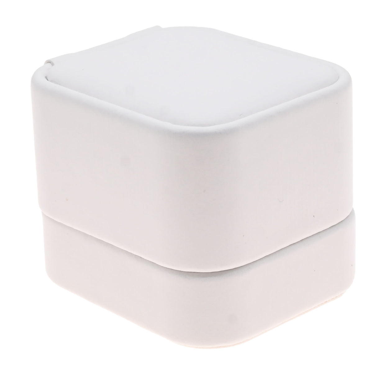 White Leatherette Earring & Pendant Gift Box – Pack of 12