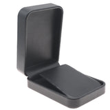 Black Leatherette Pendant & Earring Gift Box – Pack of 12
