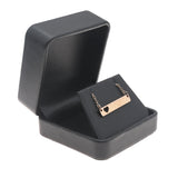 Black Rounded Corner Leatherette Pendant & Earring Box – Pack of 12