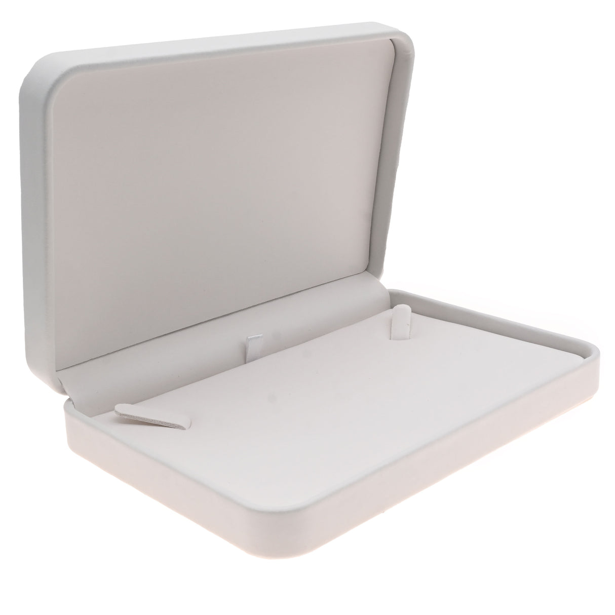 White Leatherette Necklace Gift Box – Pack of 6