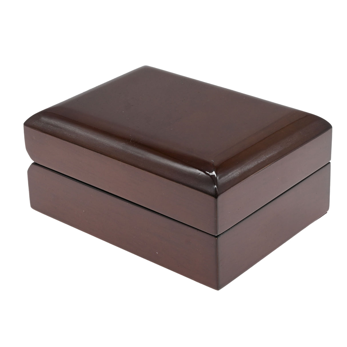 Premium Large Brown Veneer Jewelry Earring or Pendant Box