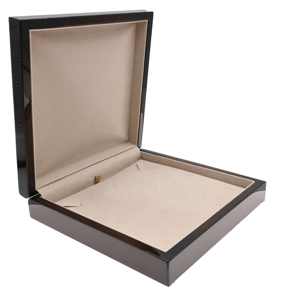 Premium Brown Veneer Jewelry Necklace Display Packaging Box