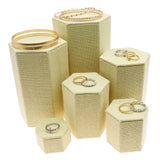 Linen 6 Piece Display Shelf Riser Set