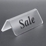 Acrylic Sale Display Sign – 3.25" x 1.25"