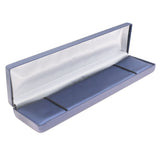 Blue Leatherette Bracelet Box - Pack of 12