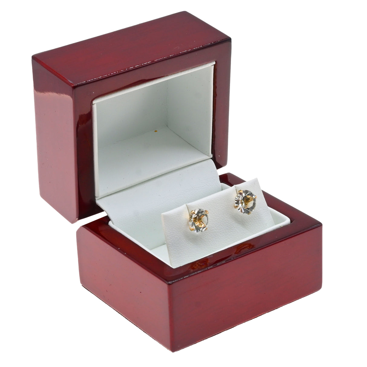 Red Rosewood Jewelry Earring Boxes